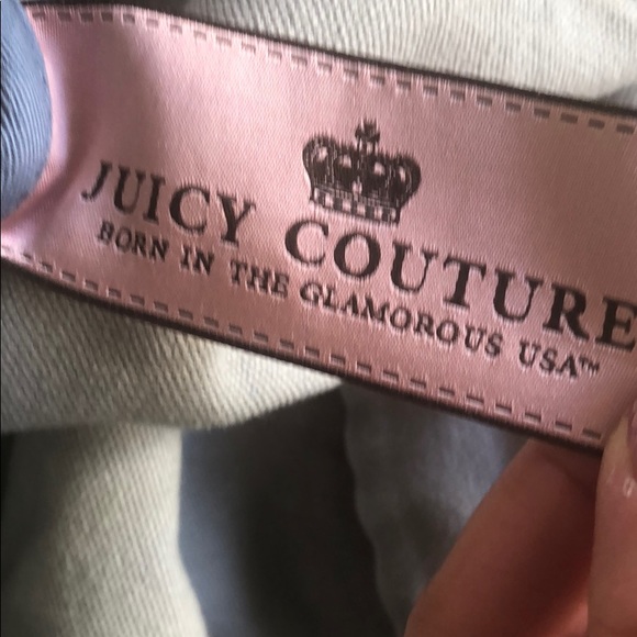 Juicy Couture Canvas Cotton Tote Bag Purse - Picture 2 of 6